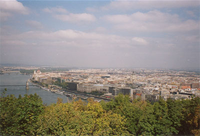 Будапешт - панорама Пешта